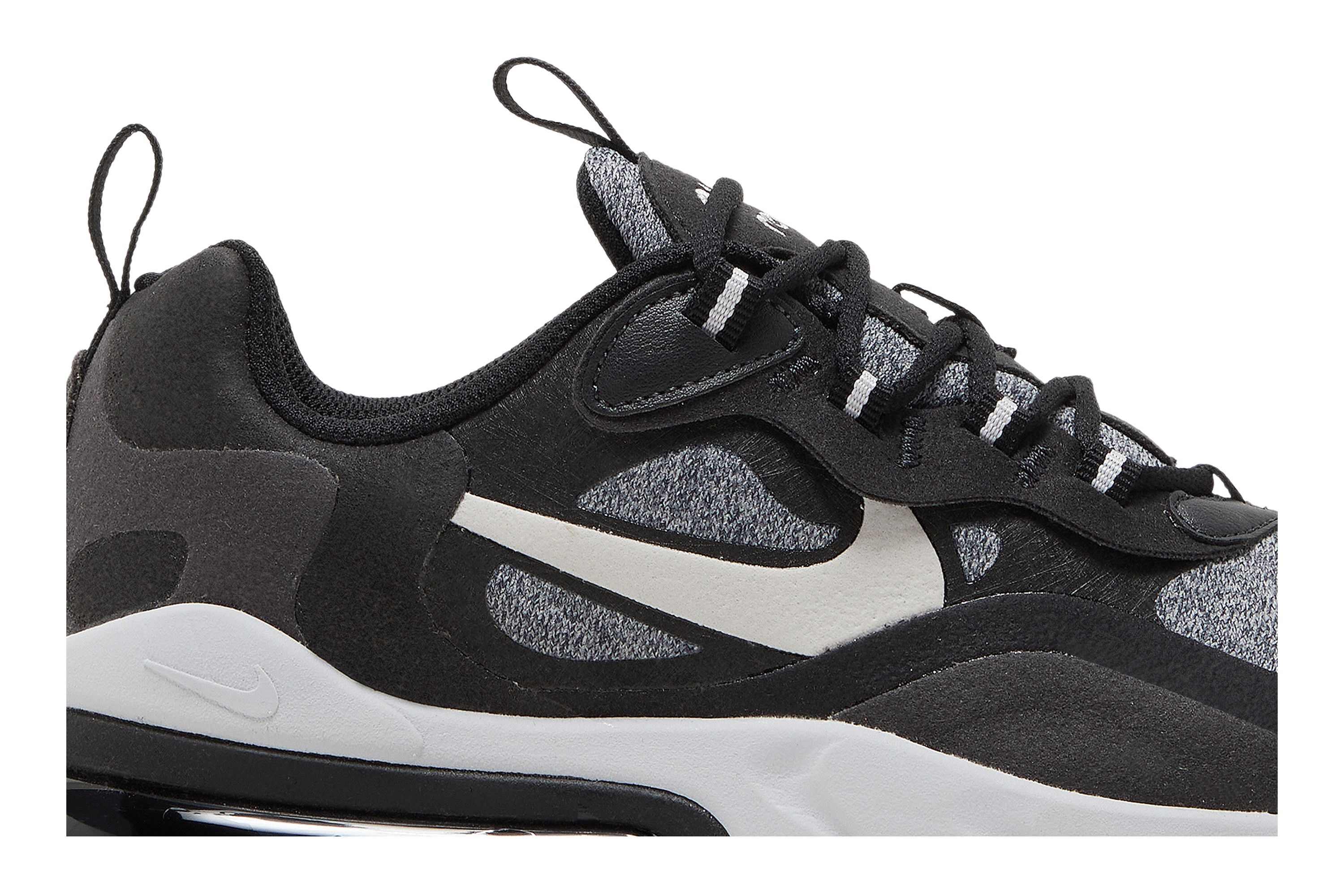 Air max 270 react black vast grey top