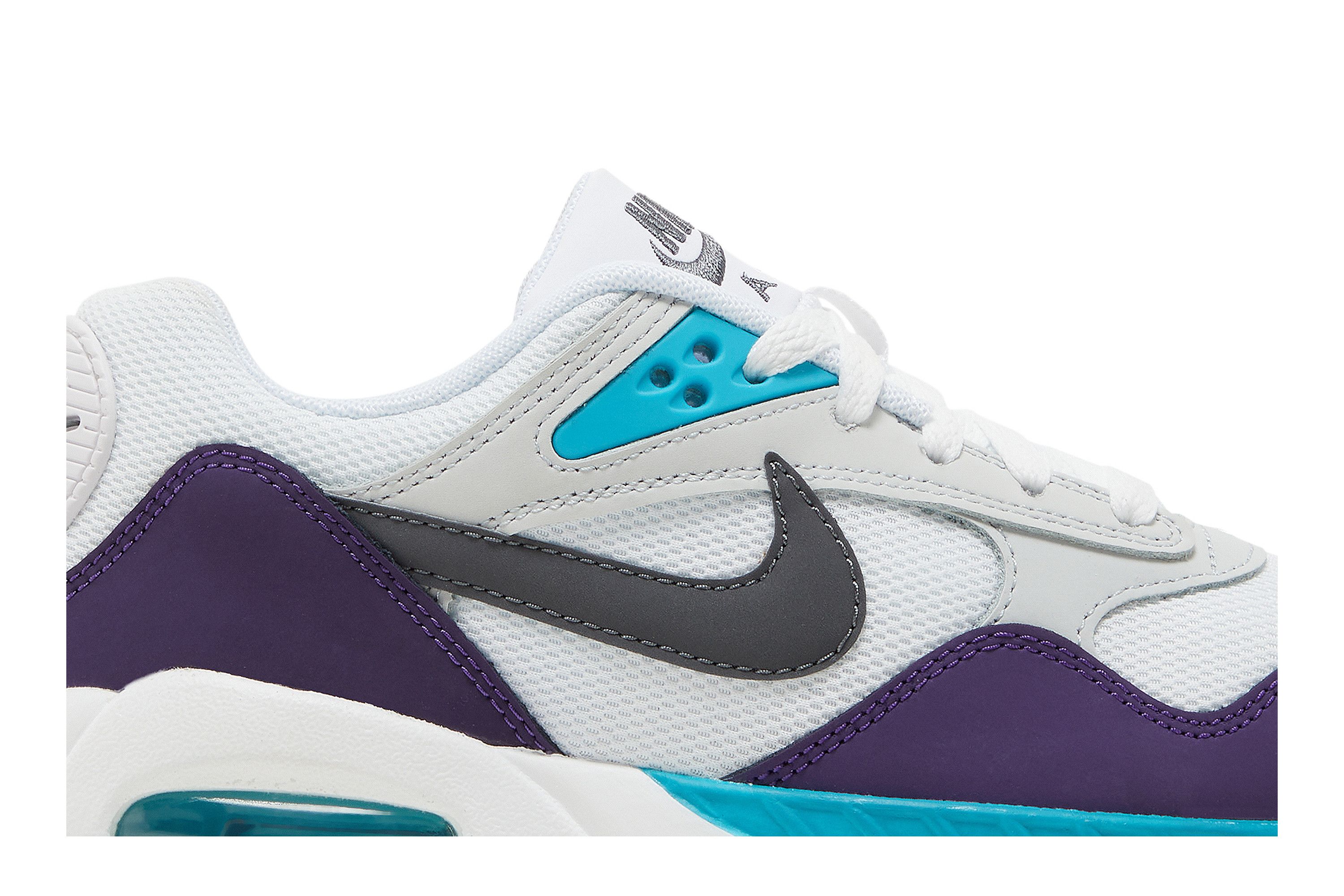 Purple blue white air max top