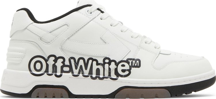 Off-White Out of Office Low 'Logo Print - White Black'