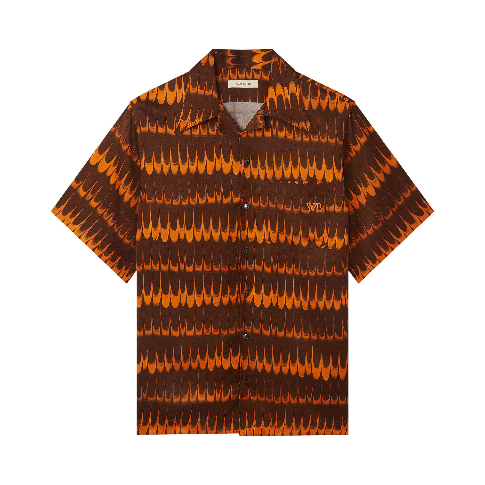 Tシャツ・カットソー WALES BONNER SS23 RHYTHM SHIRT (MS23SH01_VI038930) Wales Bonner Rhythm Shirt | italist