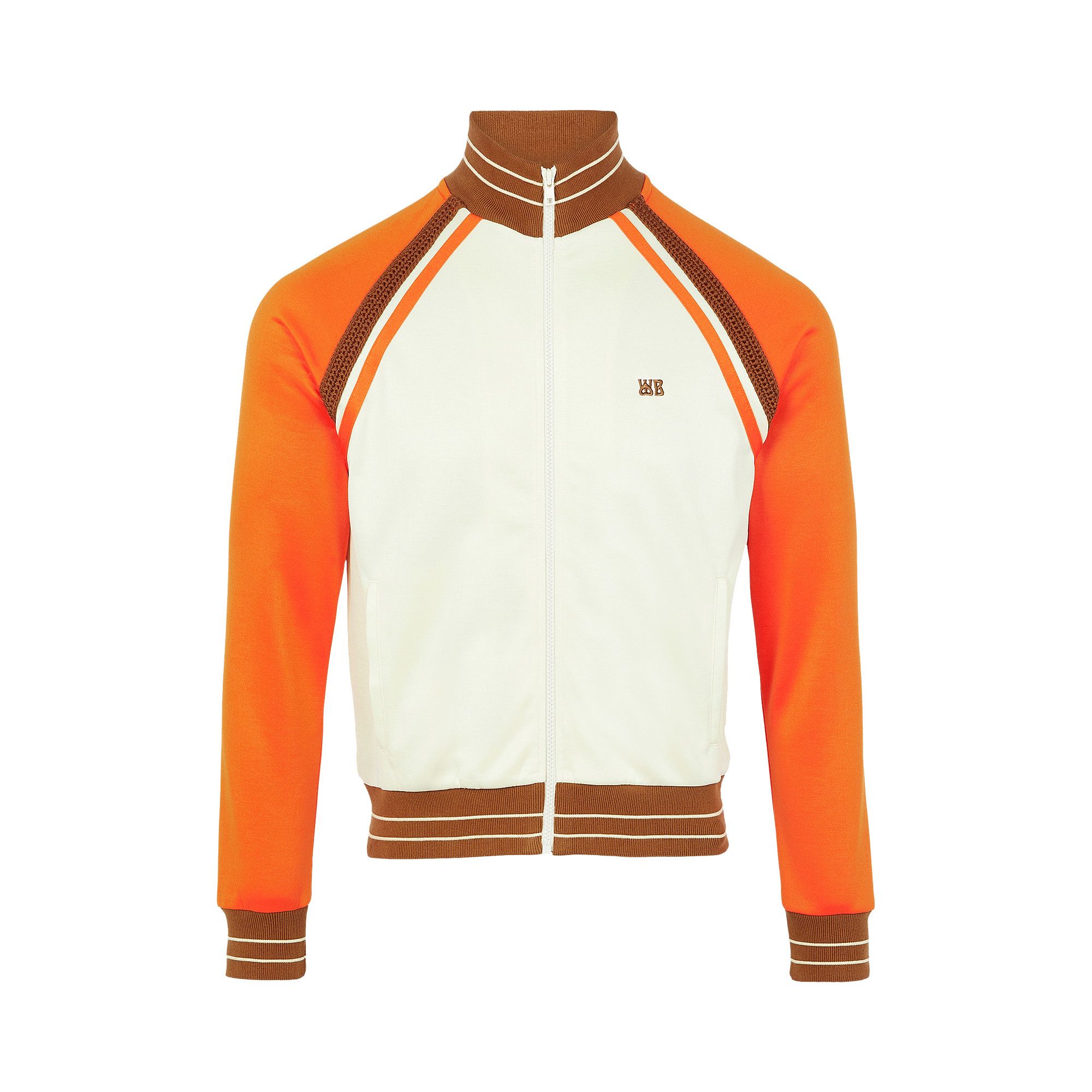 【定価7.2万】WALESBONNER PERCUSSION TRACK TOP Buy Wales Bonner Percussion Track Top 'Pale Yellow/Orange
