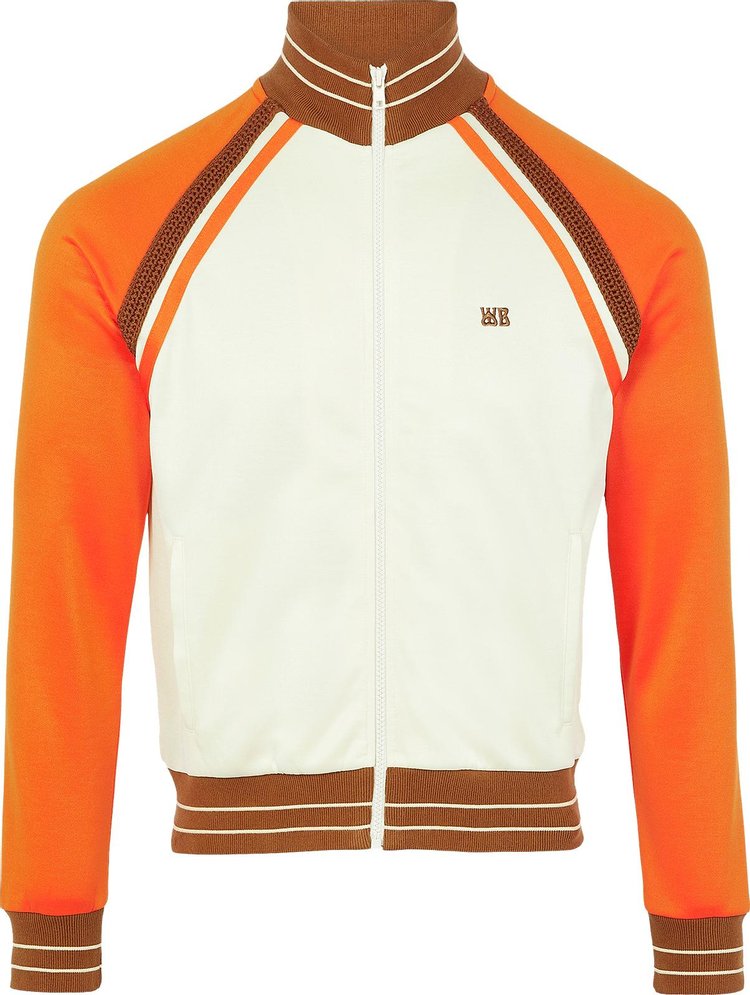Wales Bonner Percussion Track Top 'Pale Yellow/Orange'