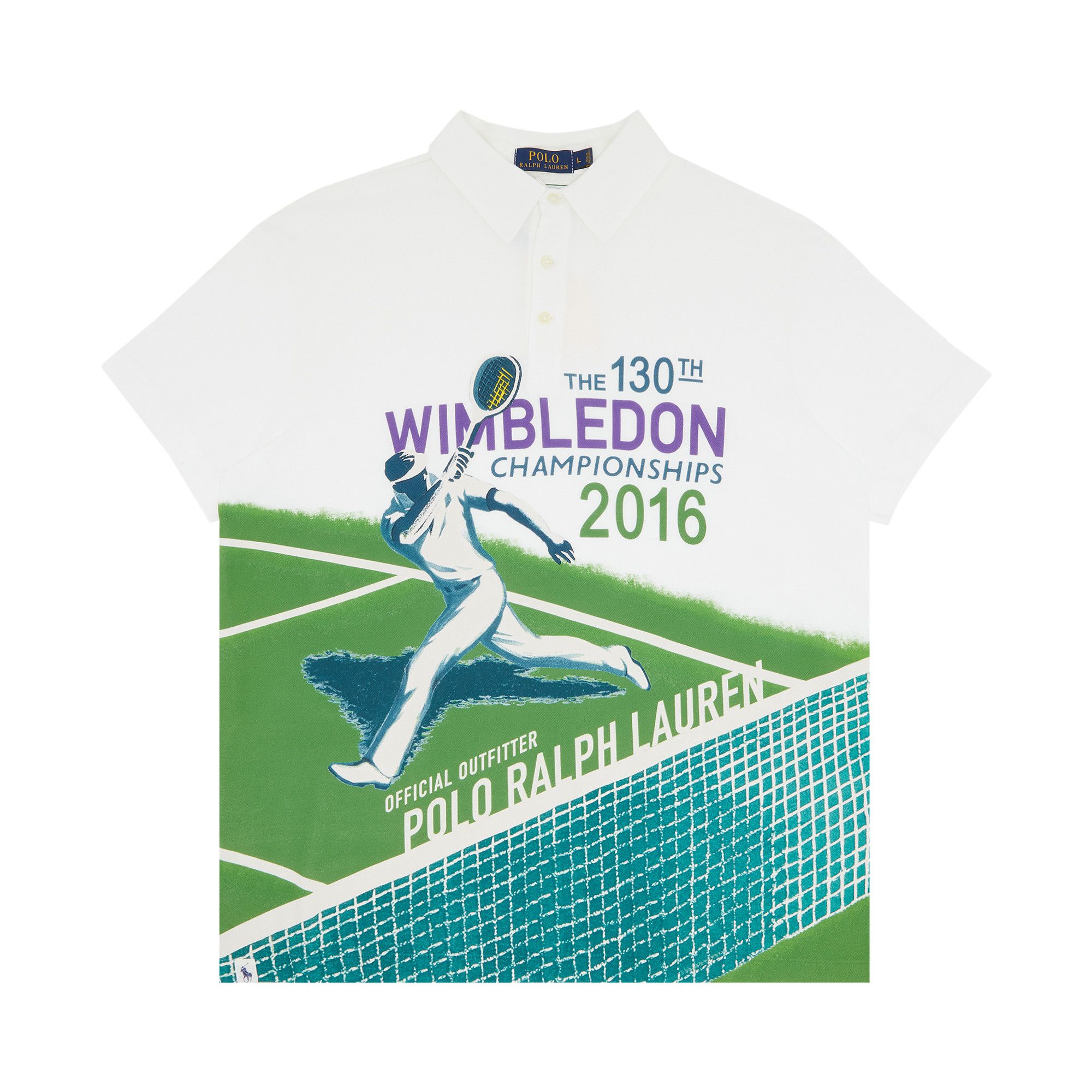 Buy Polo Ralph Lauren Short Sleeve Wimbledon 2016 Polo Shirt