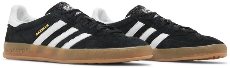 Adidas Gazelle Indoor Black White Gum