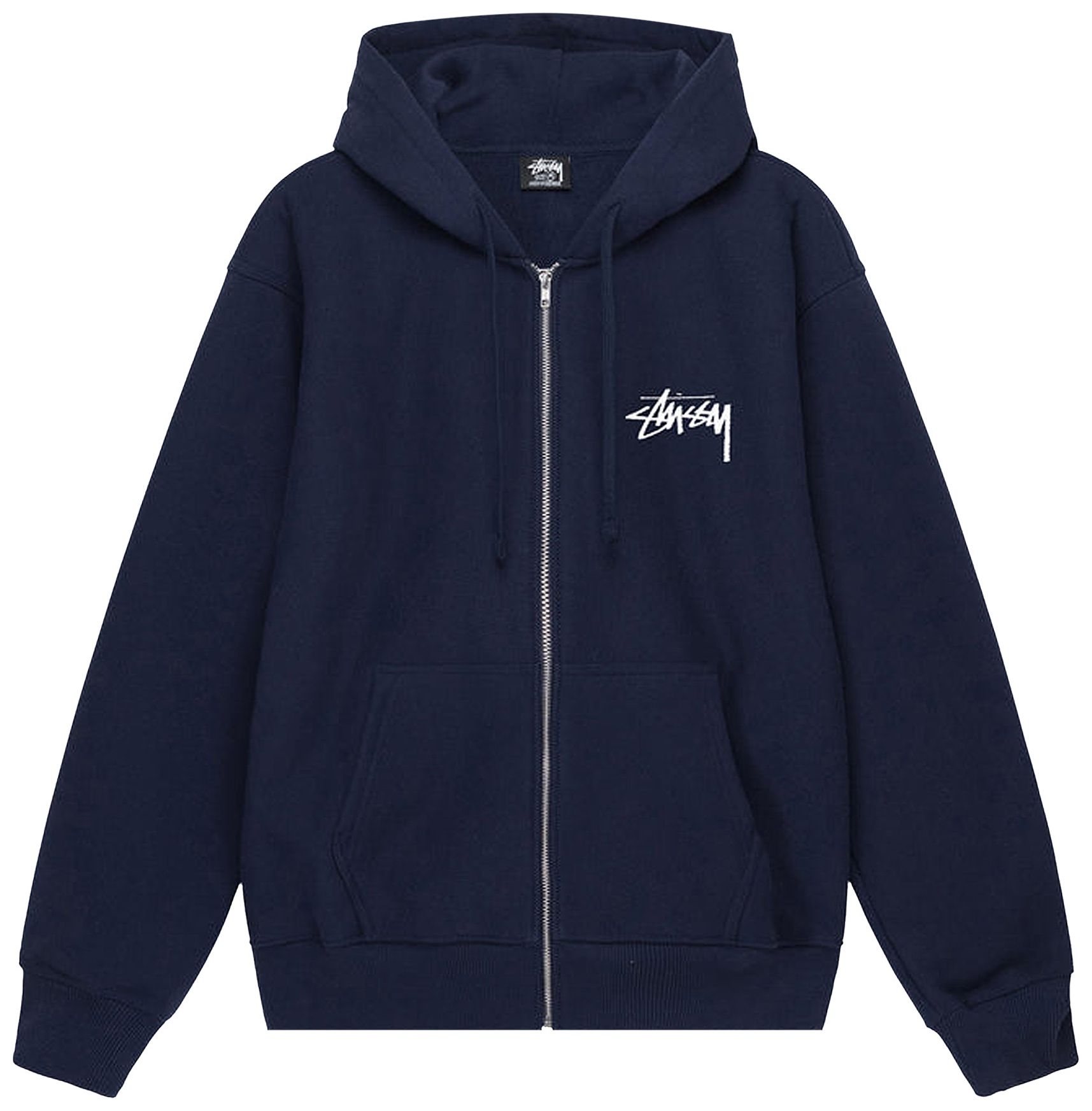 Stussy hoodie zip clearance