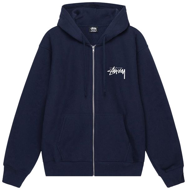 Buy Stussy Great Future Zip Hoodie 'Navy' 1974896 NAVY GOAT