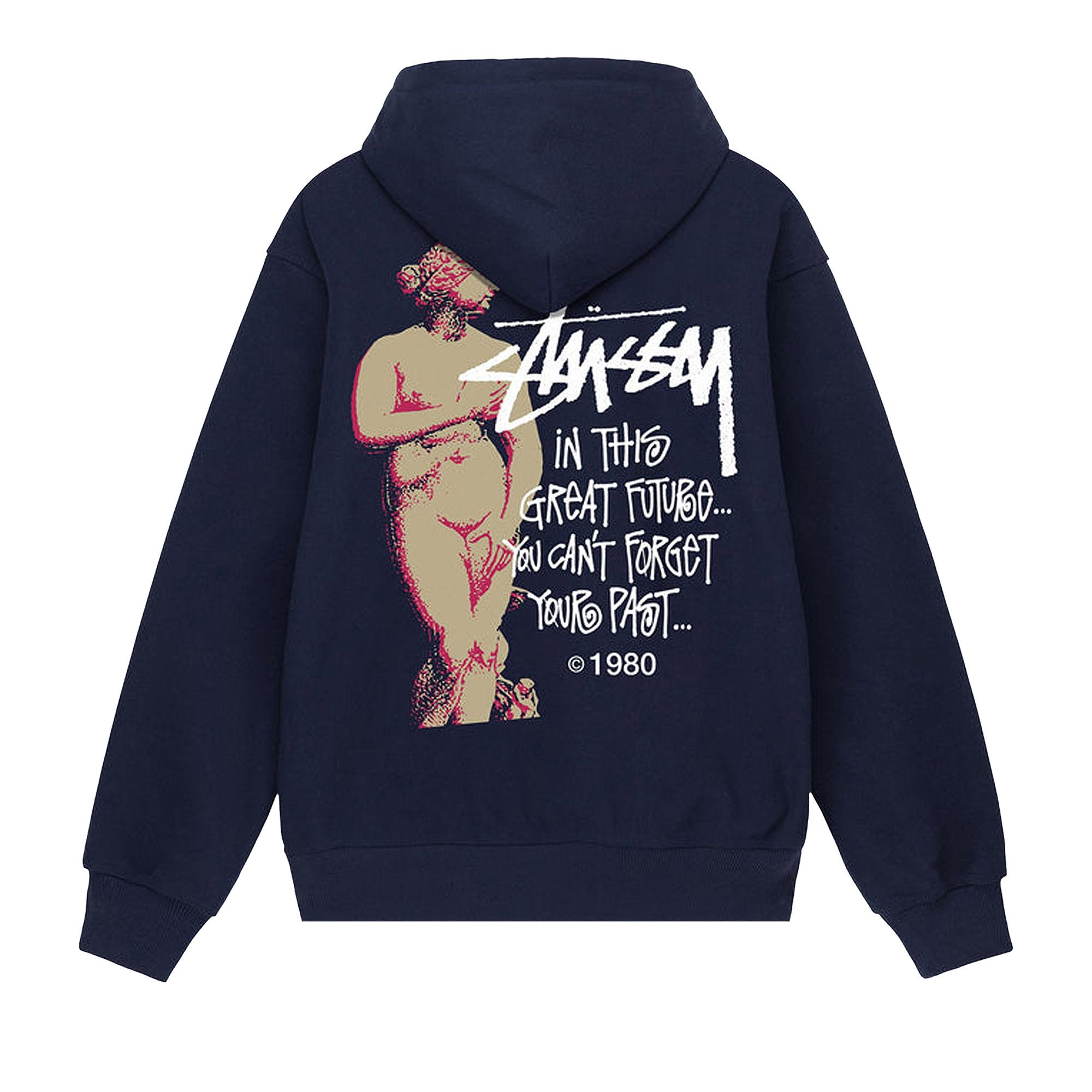 Buy Stussy Great Future Zip Hoodie 'Navy' - 1974896 NAVY | GOAT