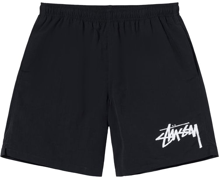 Stussy Big Stock Water Short Black