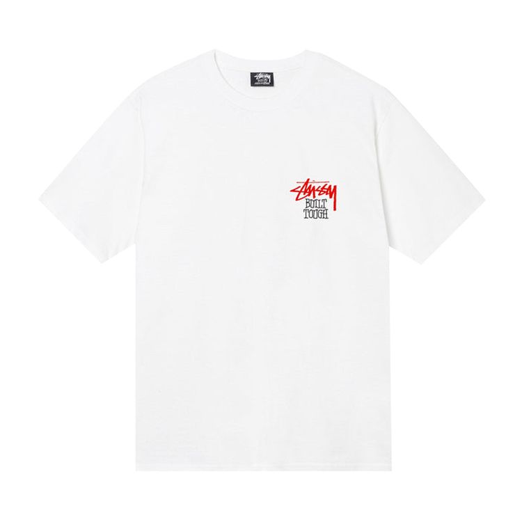 Stussy Built Tough Tee White