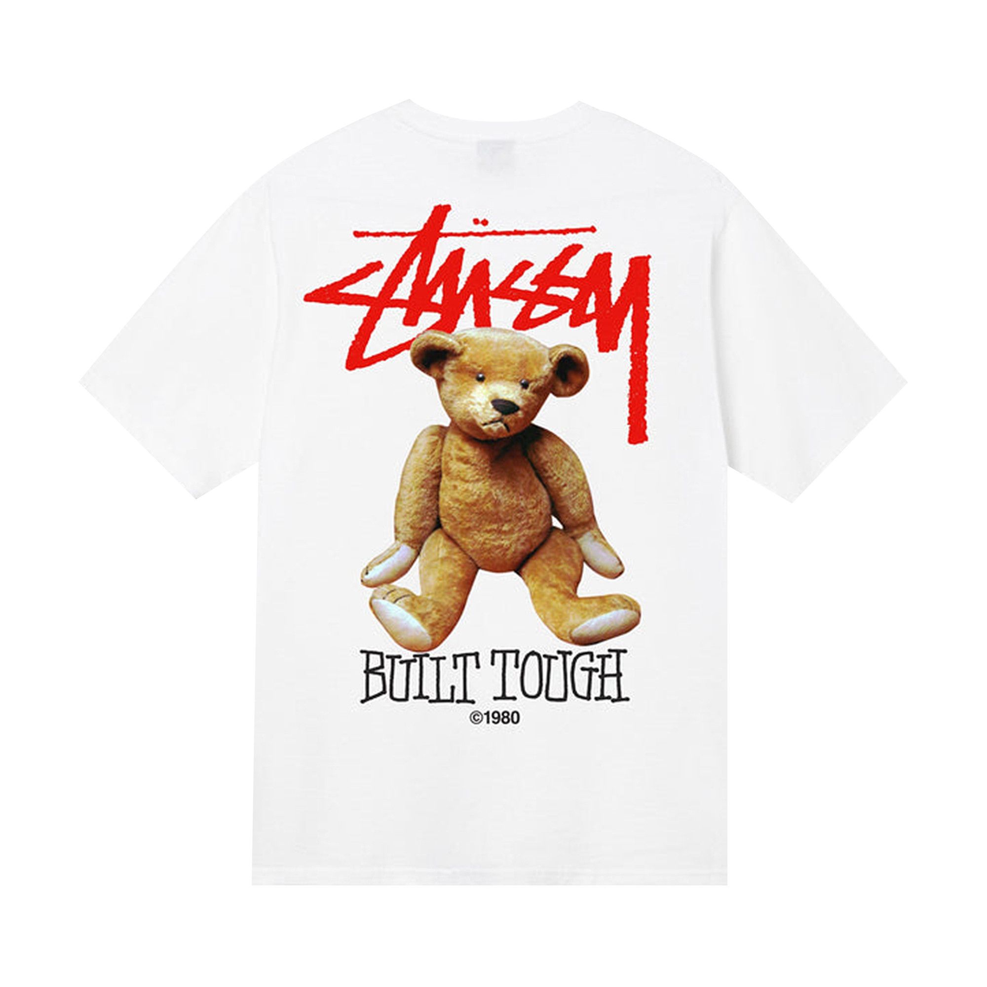 Buy Stussy Built Tough Tee 'White' - 1904893 WHIT | GOAT