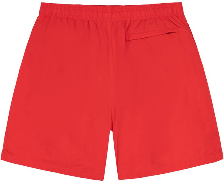 Stussy Stock Water Short Bright Red