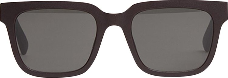 Mykita Dusk Sunglasses 'Black/Dark Grey Solid'