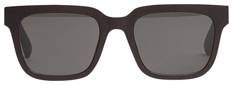 Mykita Dusk Sunglasses 'Black/Dark Grey Solid'