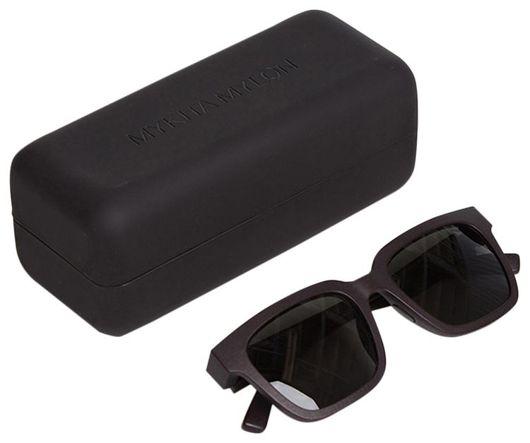 Mykita Dusk Sunglasses BlackDark Grey Solid