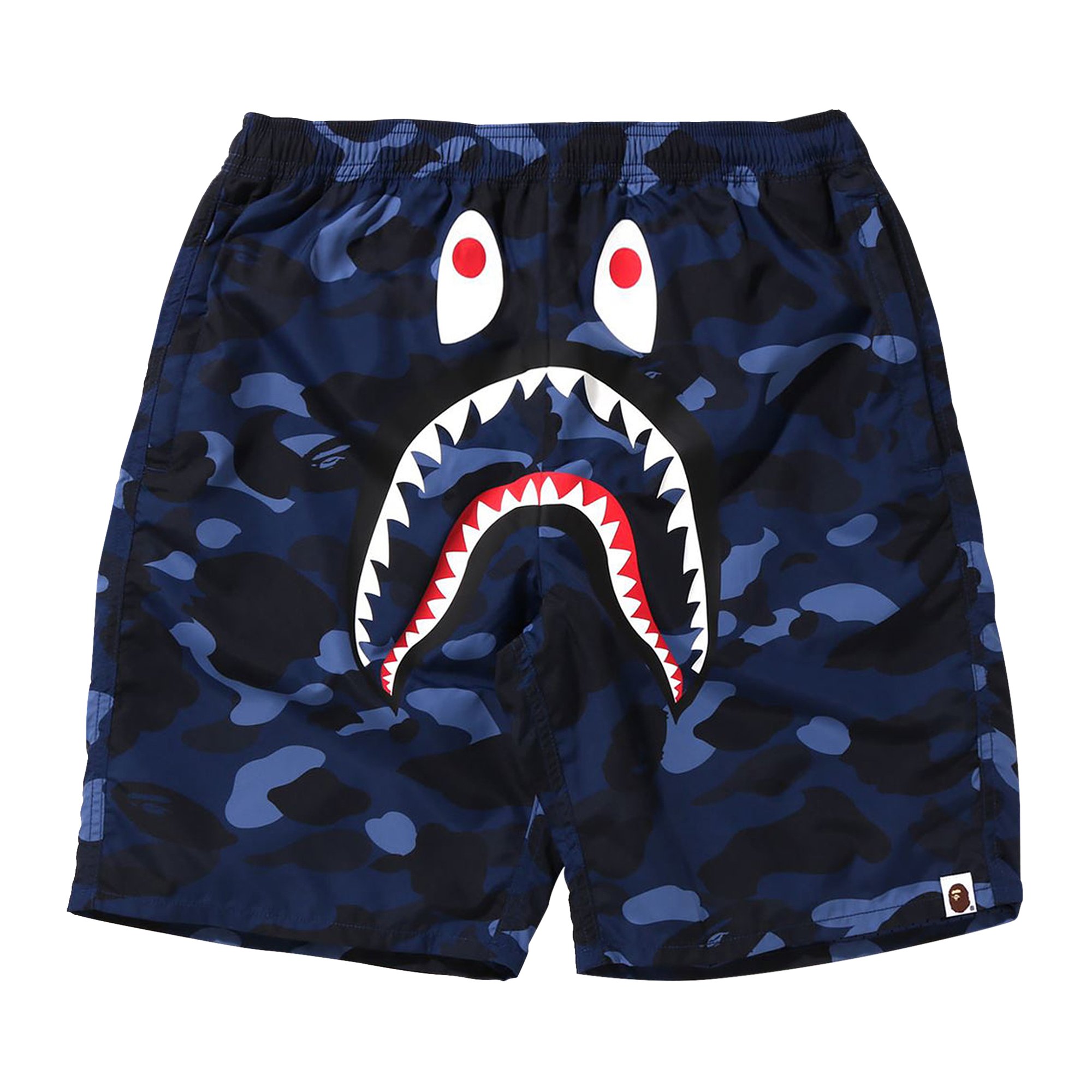 BAPE Shark Beach Shorts (SS21) Navy