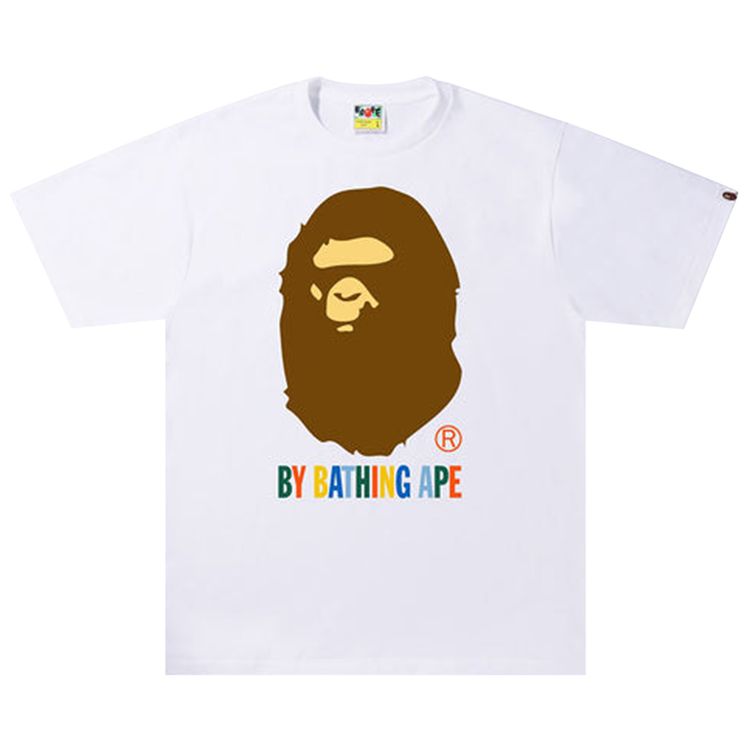 BAPE Colors By Bathing Ape Tee White