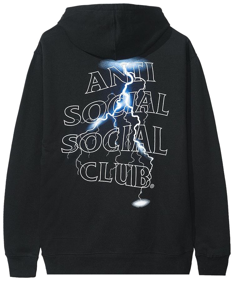 Anti Social Social Club Twister Hoodie Black