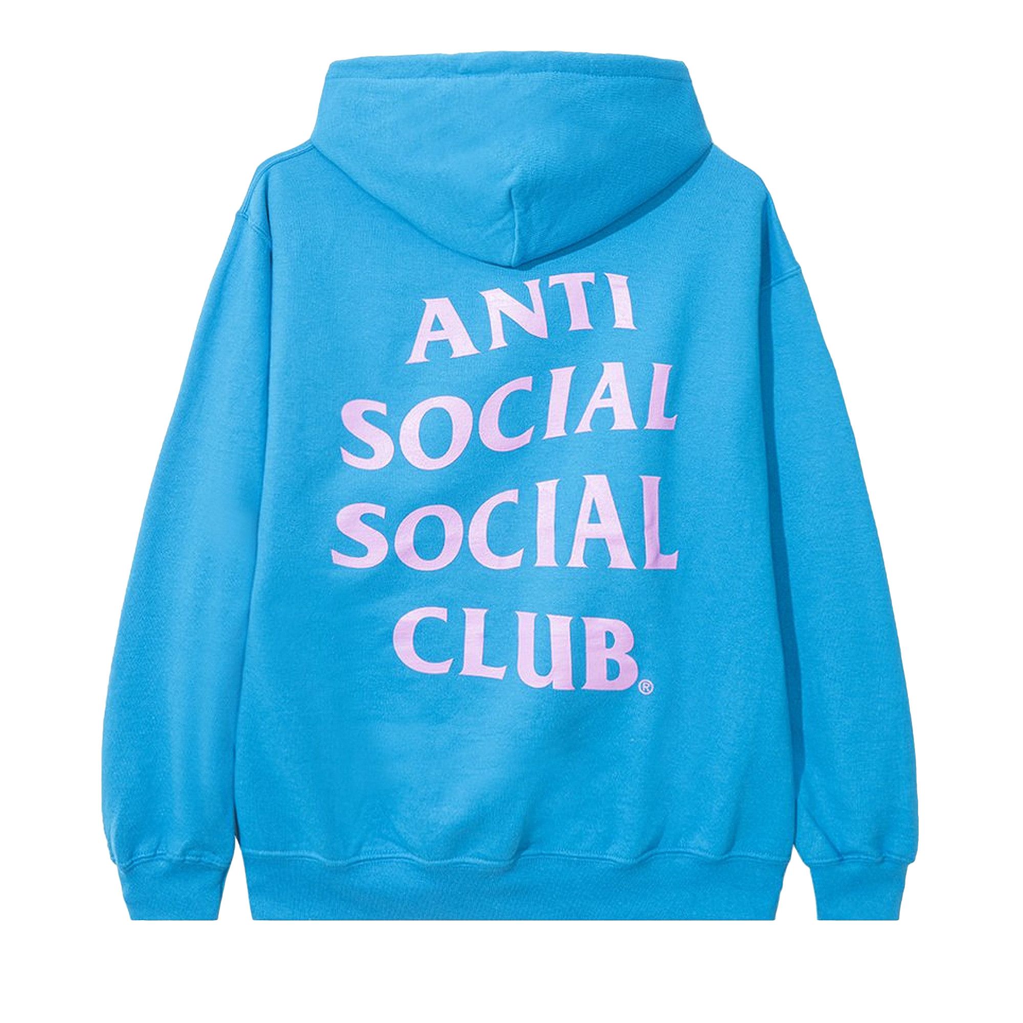 人気話題アンチ！Anti Social Social Club Samsies Blue Hoodie Buy Anti Social Social Club Samsies Hoodie 'Blue' - 0657