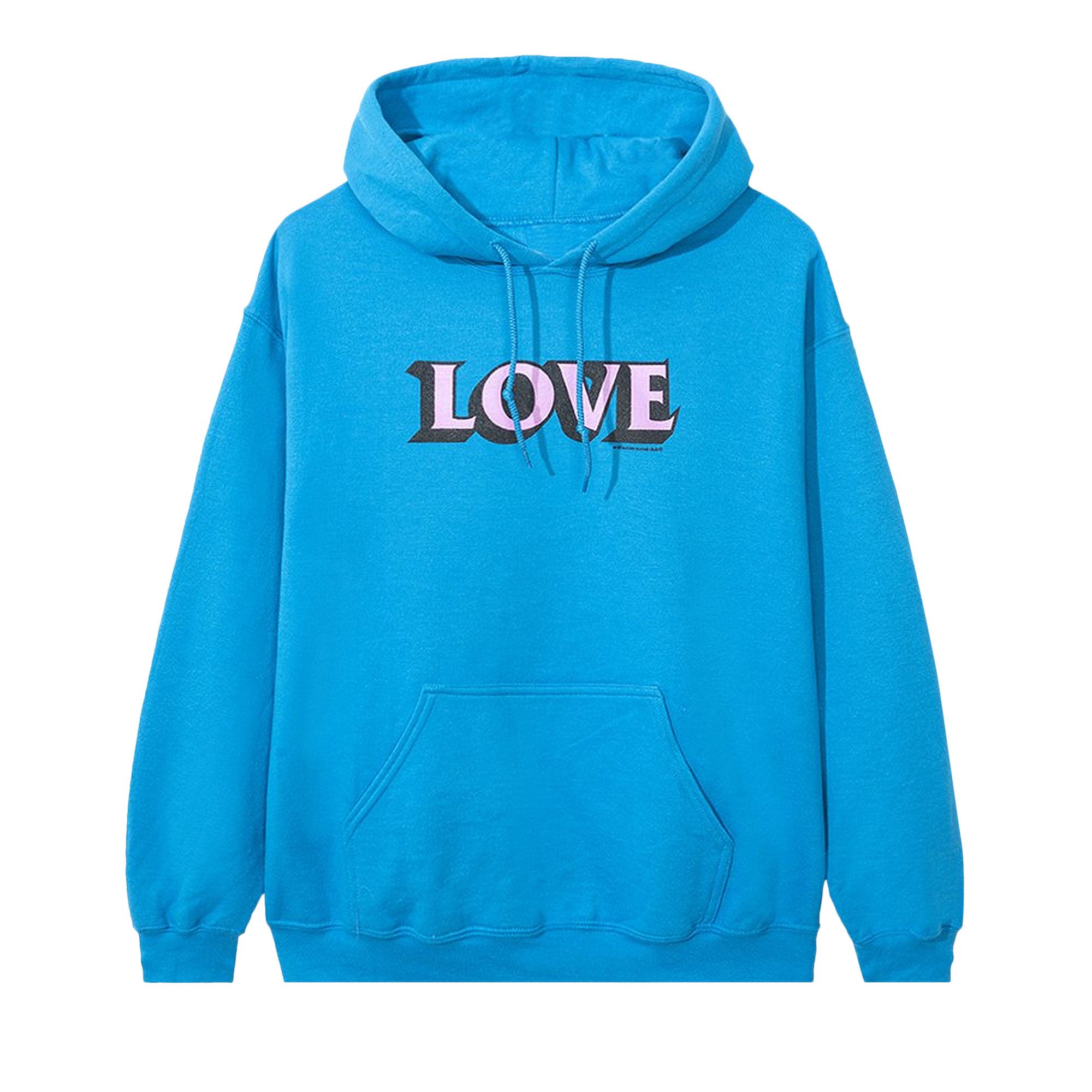 Anti social social club blue hoodie online