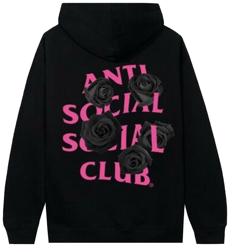 Anti Social Social Club Corn Cheese Hoodie Black