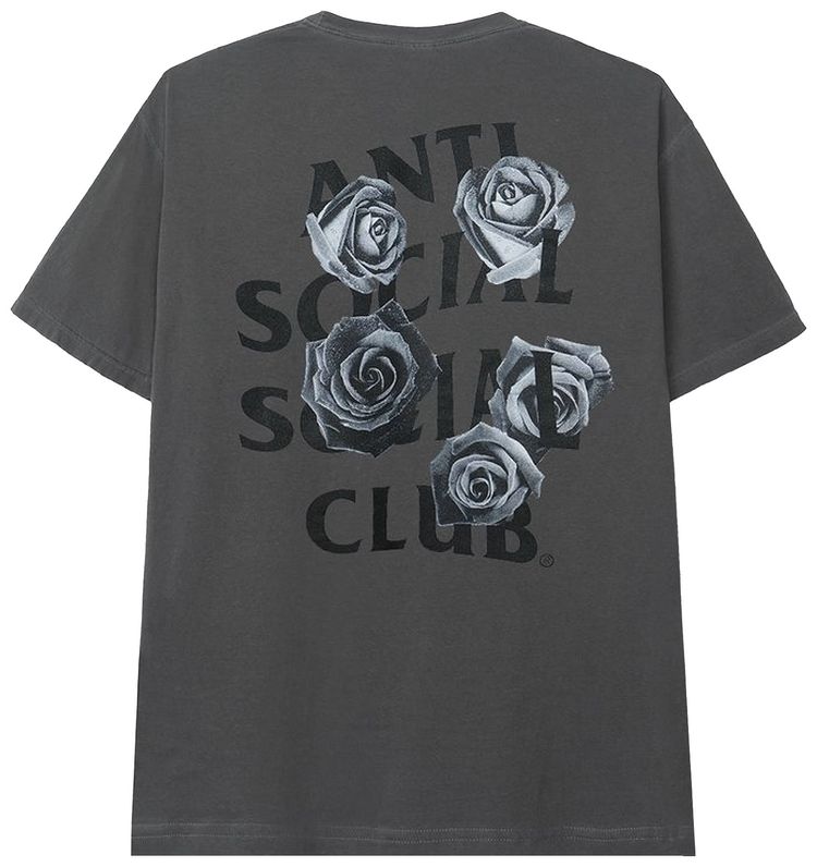 Anti Social Social Club Bat Emoji Tee Black