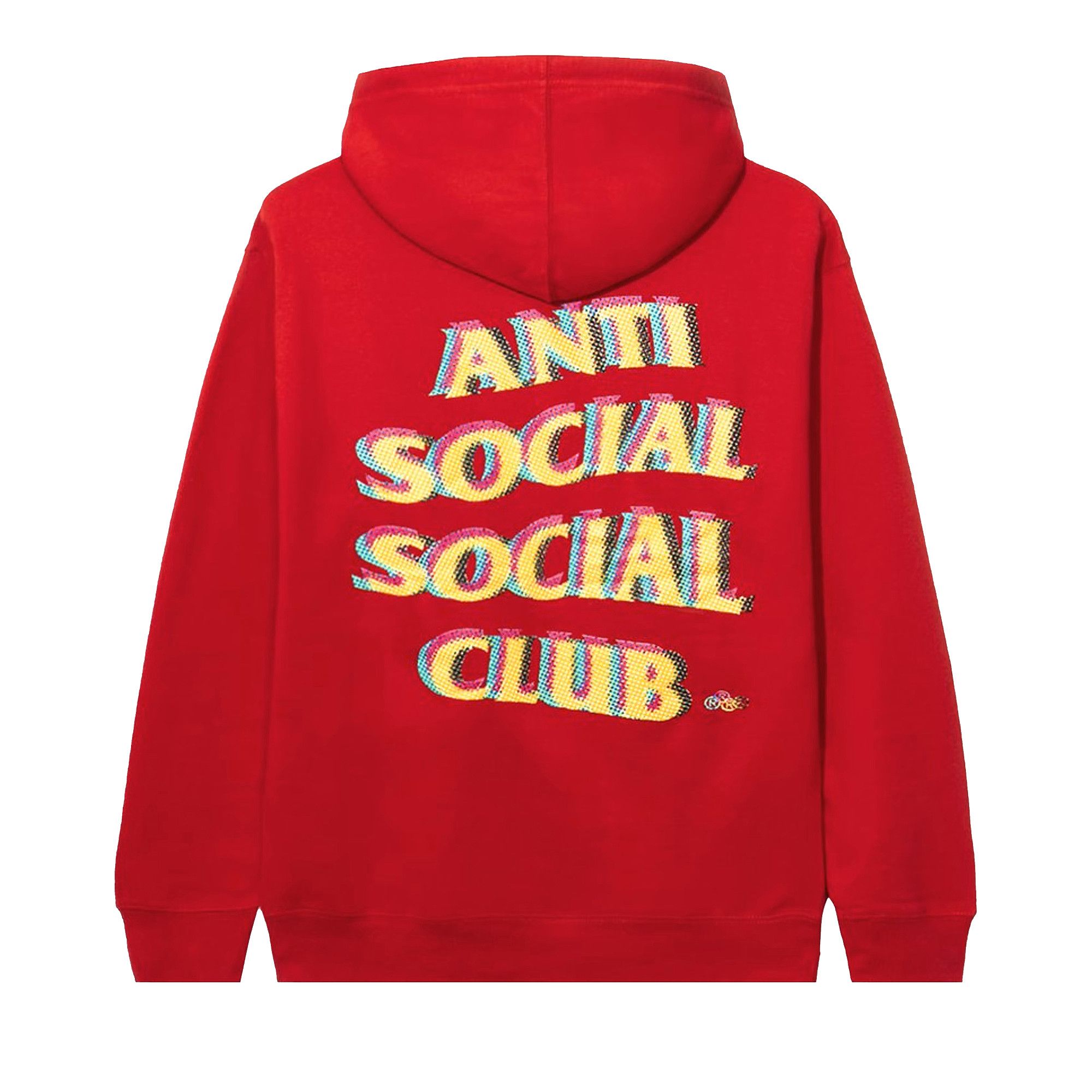 Buy Anti Social Social Club Stir Crazy Hoodie Red 0657 100000106SCH RED GOAT CA