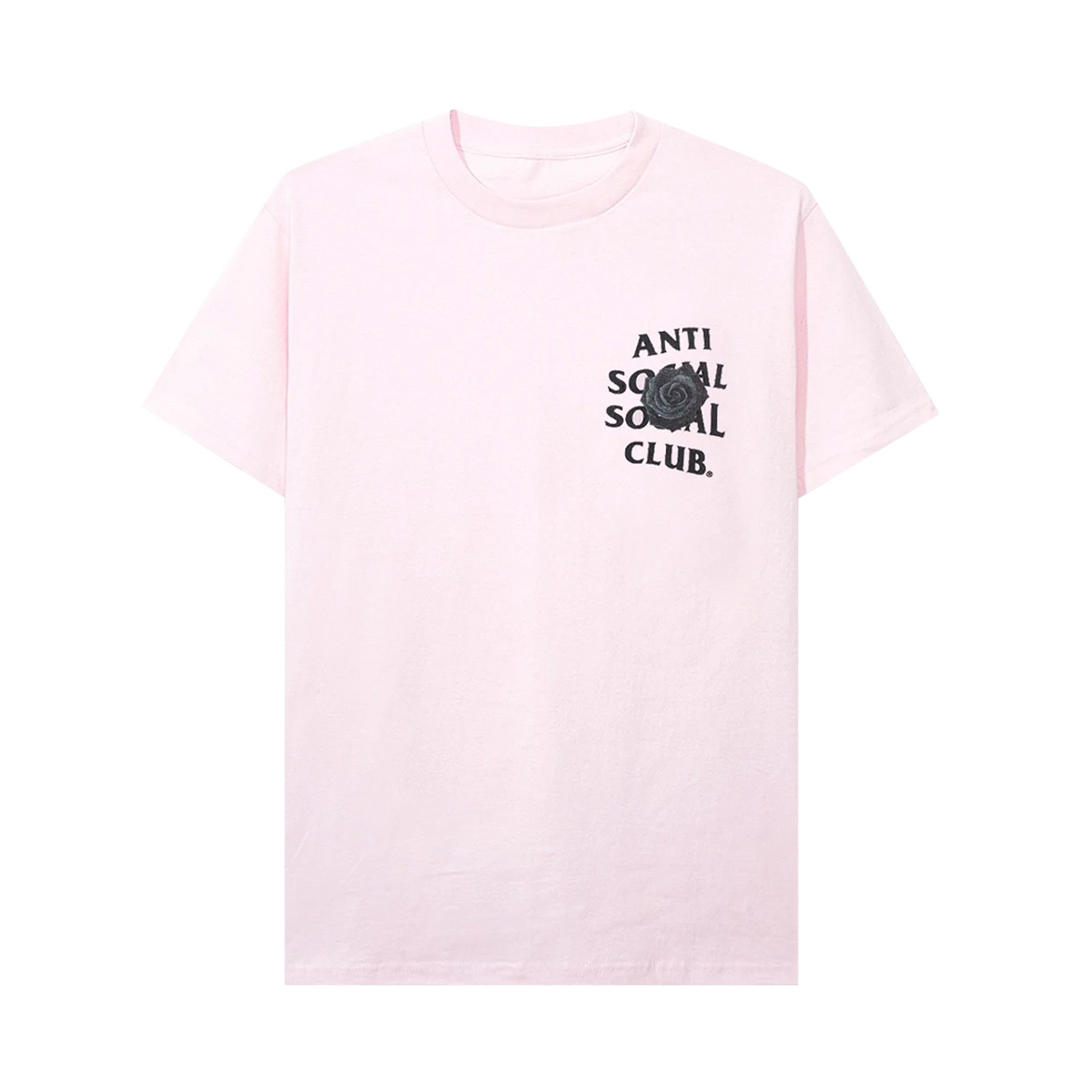 Anti social social club 2025 bat emoji hoodie pink