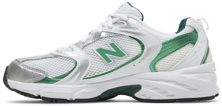 New Balance 530 White Nightwatch Green