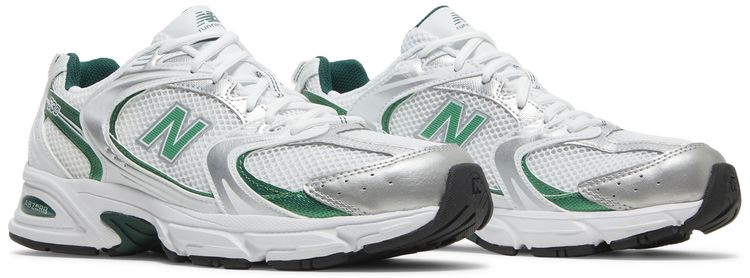 New Balance 530 White Nightwatch Green