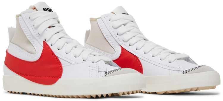 Nike Blazer Mid 77 Jumbo White Habanero Red