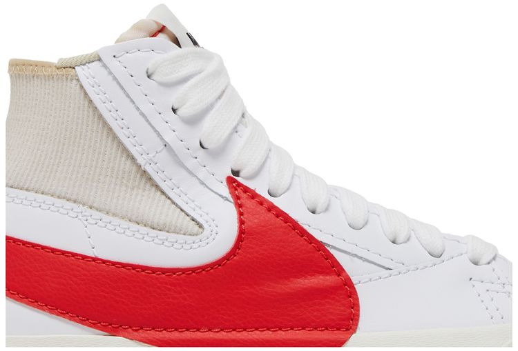 Nike Blazer Mid 77 Jumbo White Habanero Red