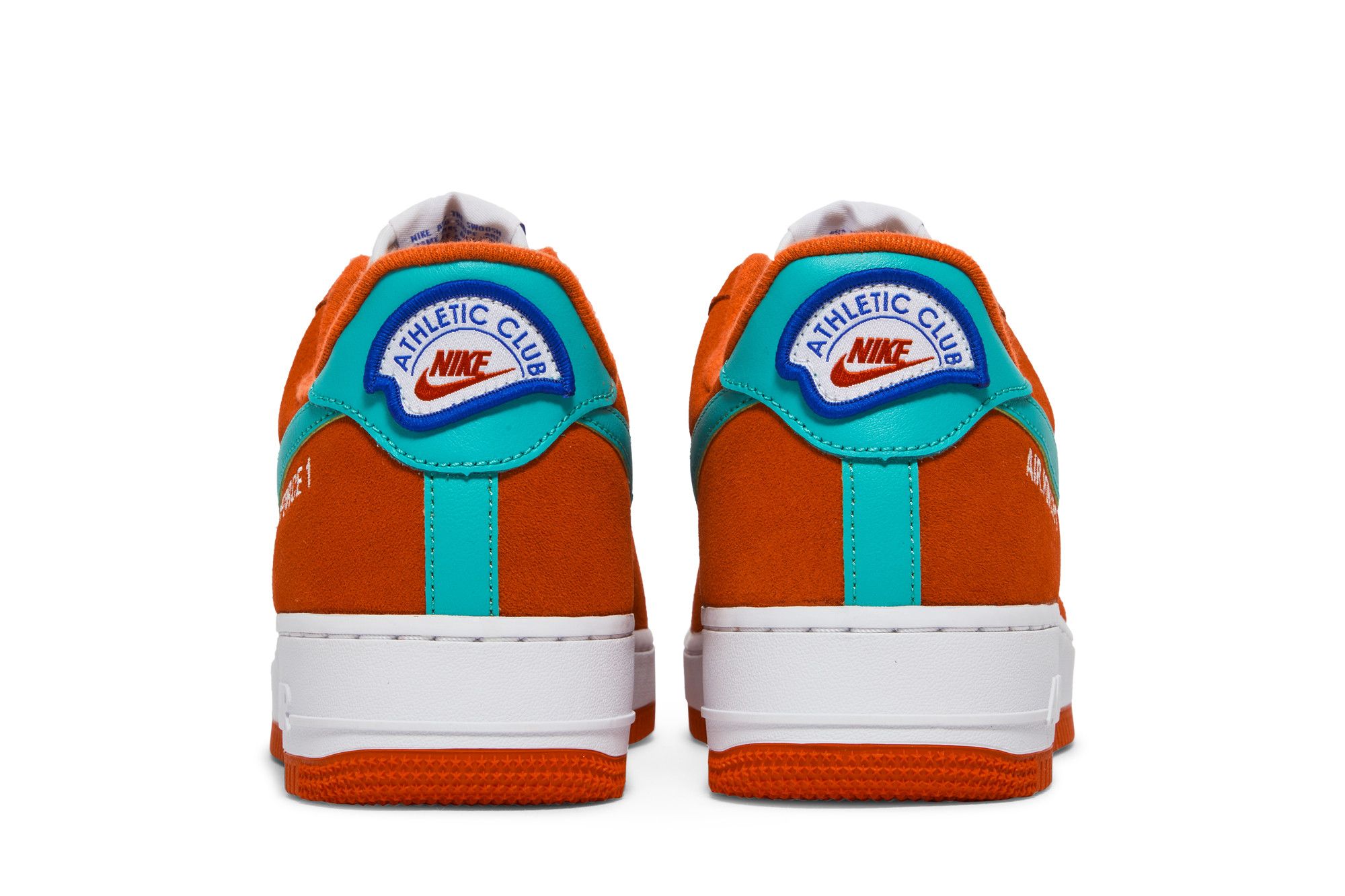 Air force 1 aqua orange clearance