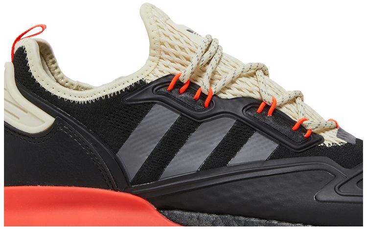 Adidas ZX 2K Boost Black Solar Red