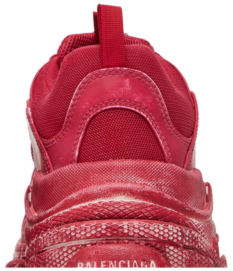Balenciaga Triple S Sneaker Dark Red
