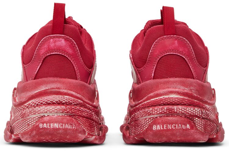 Balenciaga Triple S Sneaker Dark Red