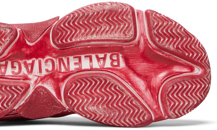 Balenciaga Triple S Sneaker Dark Red