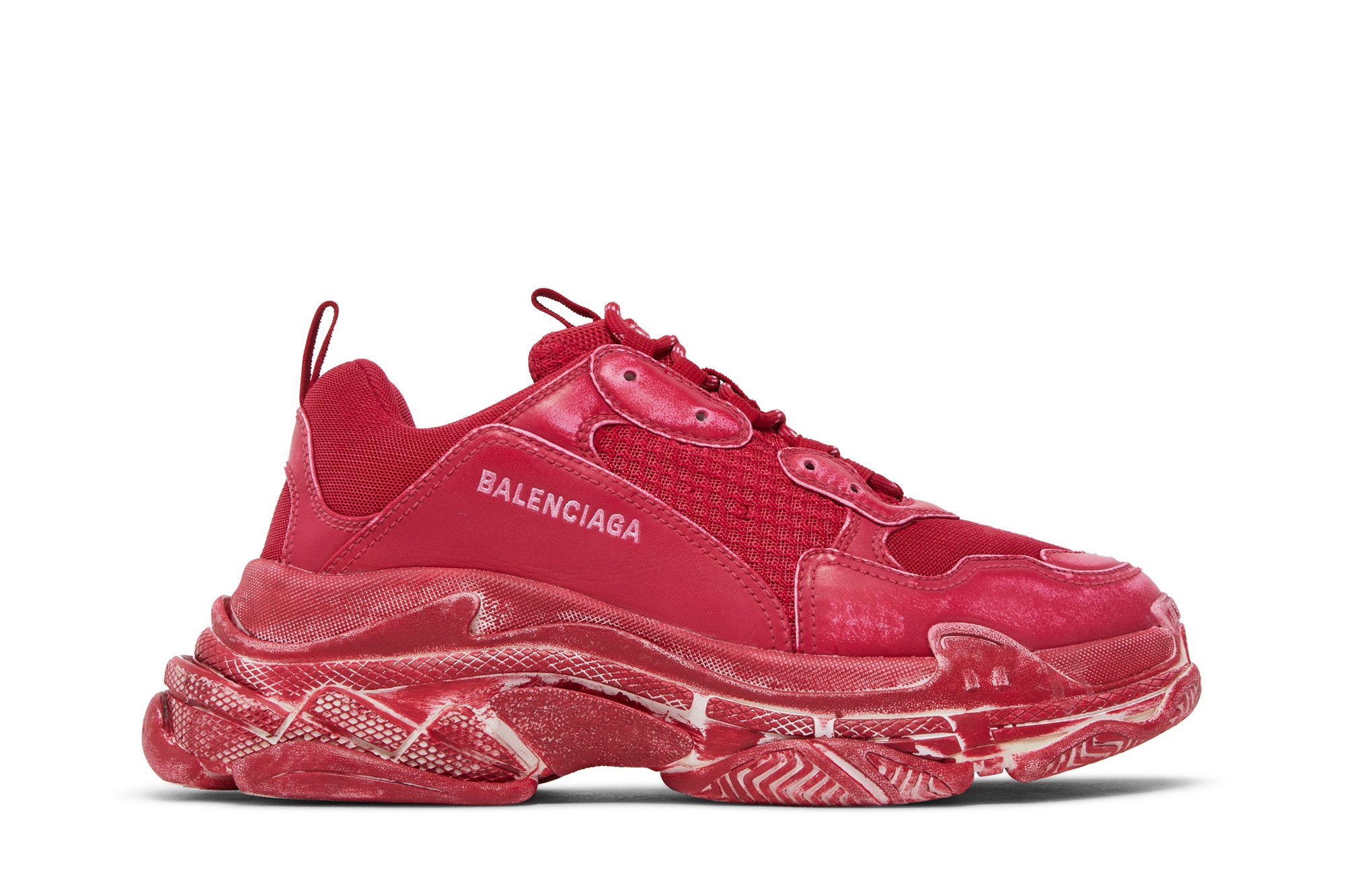All red 2025 triple s