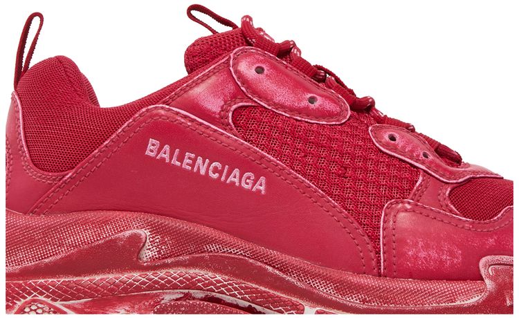 Balenciaga Triple S Sneaker Dark Red