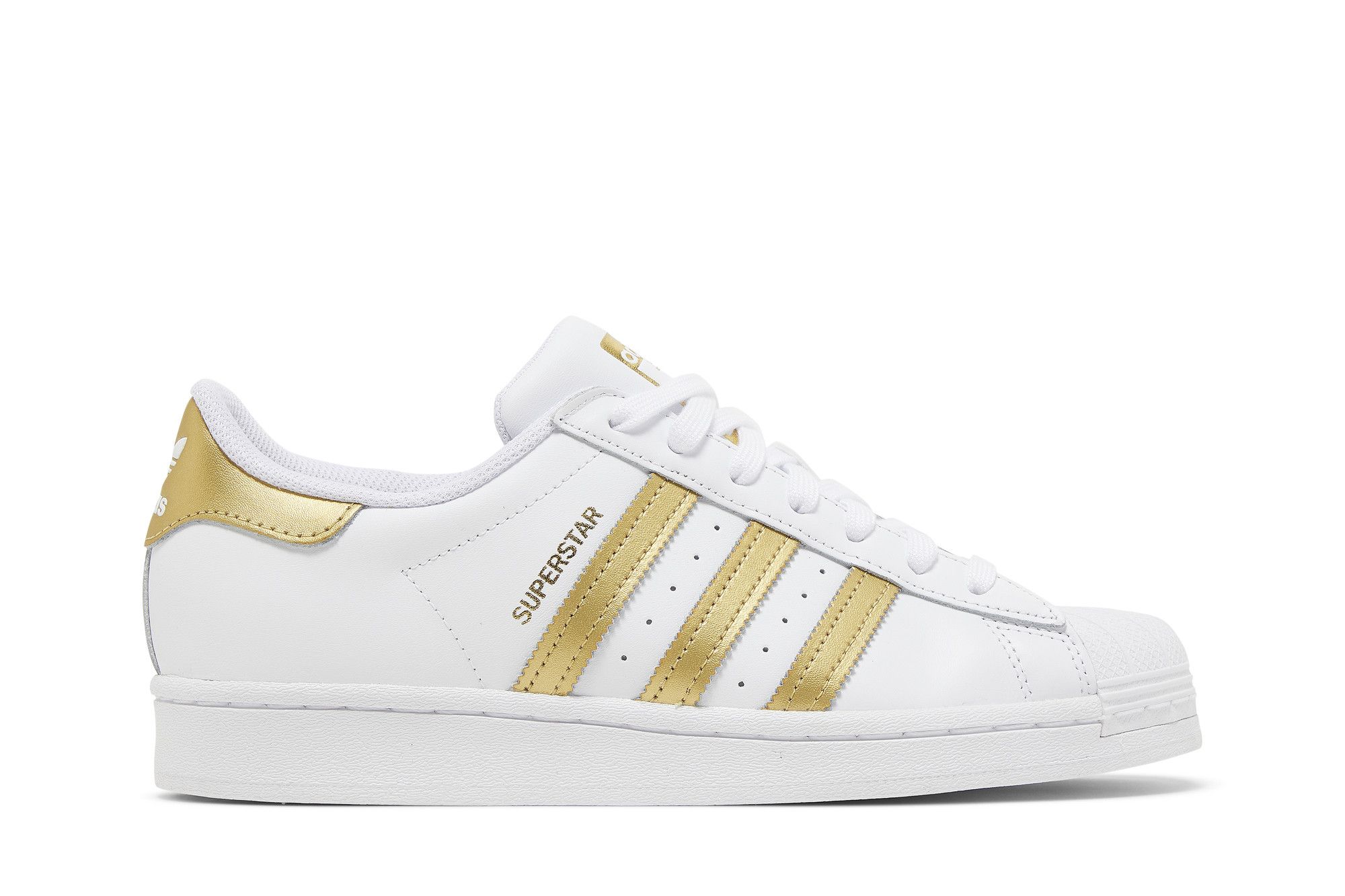 Buy Wmns Superstar White Gold Metallic FX7483 GOAT