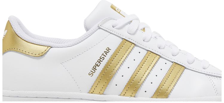 Adidas Wmns Superstar White Gold Metallic