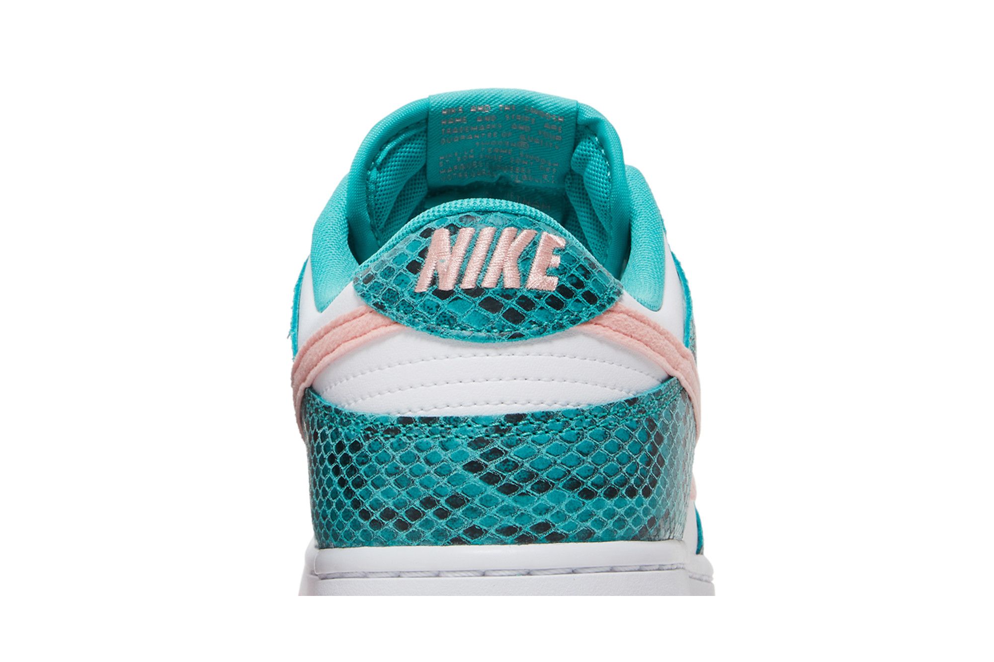 Nike Dunk Low Snakeskin Washed Teal グリーン スネークスキン Nike Dunk Low 'Washed Teal Snakeskin' — Kick Game