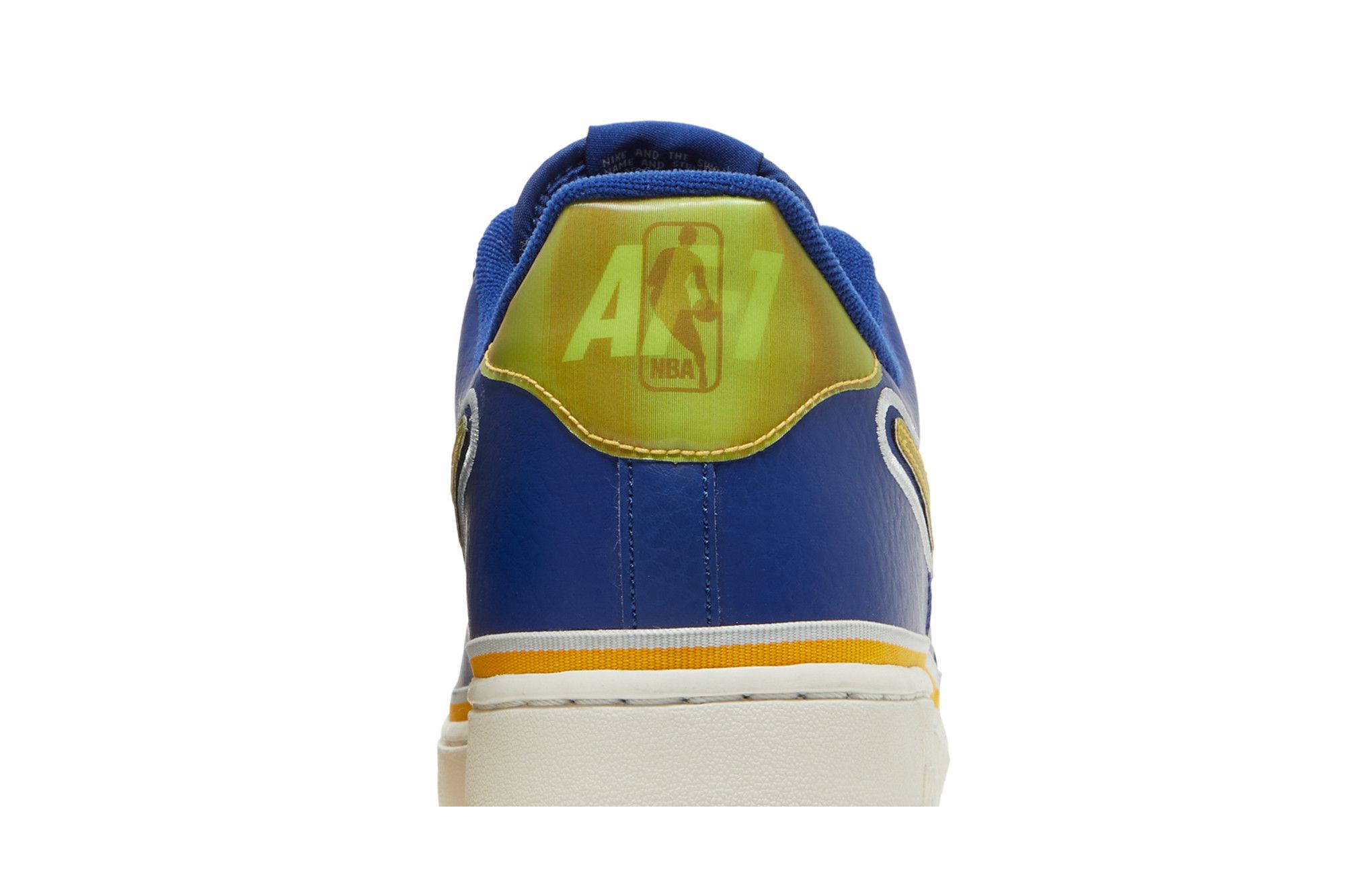 Nike air force 1 golden state warriors top