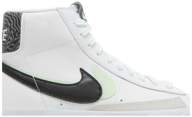 Nike Blazer Mid 77 SE GS Double Swoosh   White Vapor Green