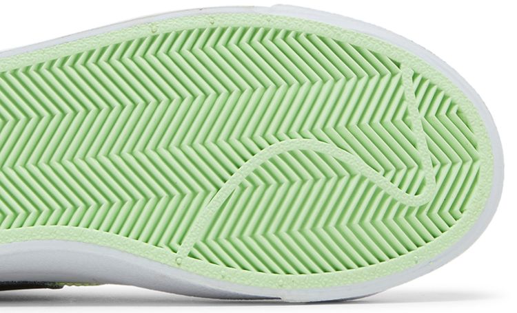 Nike Blazer Mid 77 SE GS Double Swoosh   White Vapor Green