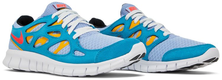 Nike Free Run 2 Cyber Teal Aluminum