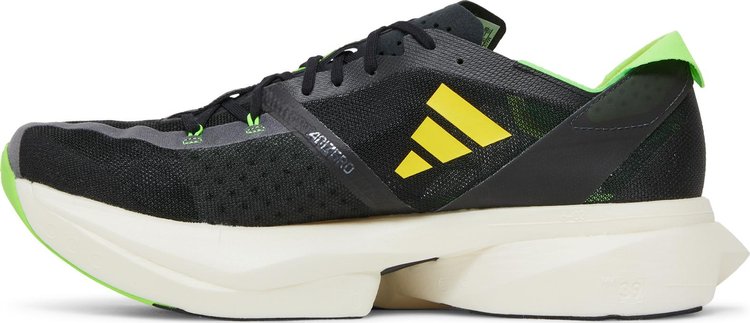 Adizero Adios Pro 3 Core Black Solar Green