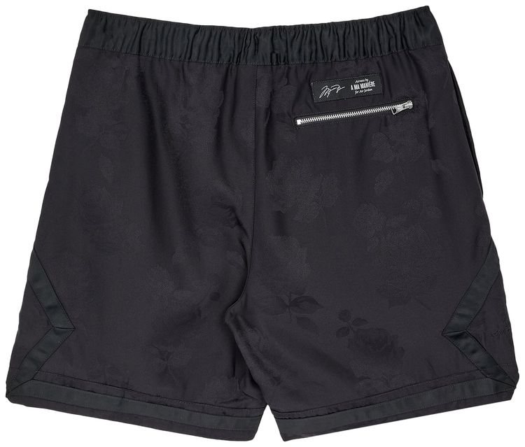 Air Jordan x A Ma Maniere Jacquard Shorts BlackMedium Ash