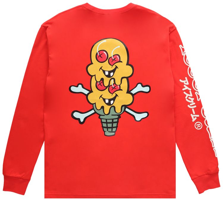 Icecream Sail Long Sleeve Knit Tomato