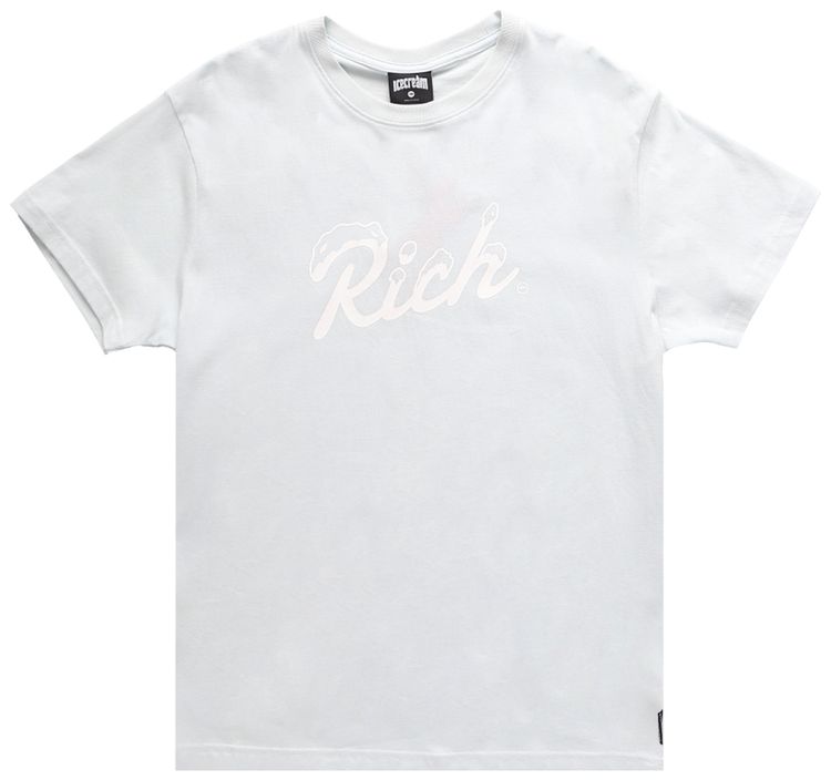 Icecream Rich Short Sleeve Tee Whispering Blue