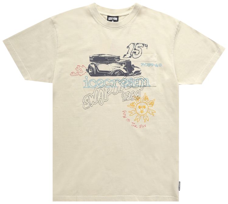 Icecream Swap Short Sleeve Knit Cloud Cream